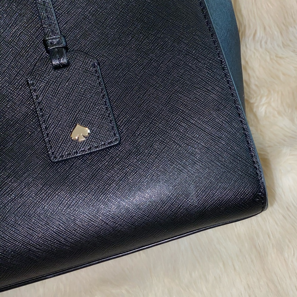 SOLD Kate Spade large black satchel/shoulder bag - Picture 12 of 15